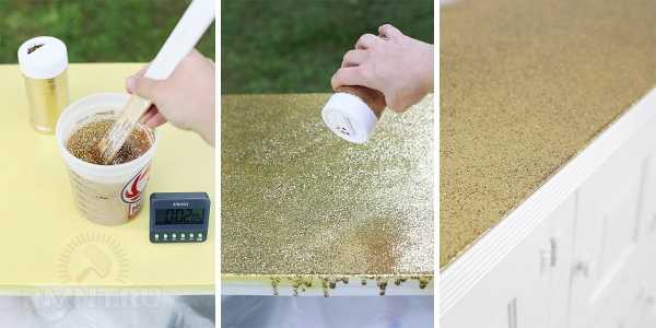  Декоративные краски с блёстками: особенности и примеры использования 