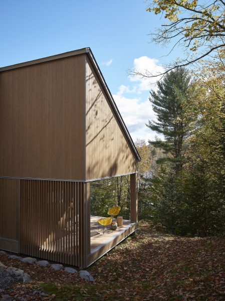 Шале, вдохновленное морфологией места Шале, вдохновленное морфологией места