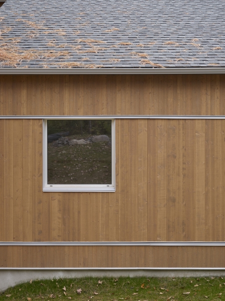 Шале, вдохновленное морфологией места Шале, вдохновленное морфологией места