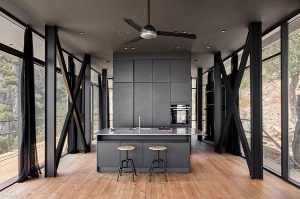 Дом в стиле минимализма и устойчивого развития