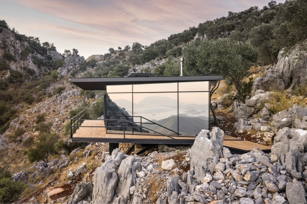 Дом в стиле минимализма и устойчивого развития