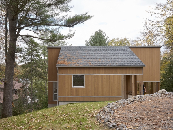 Шале, вдохновленное морфологией места Шале, вдохновленное морфологией места