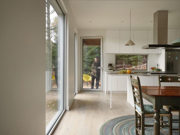 Шале, вдохновленное морфологией места Шале, вдохновленное морфологией места