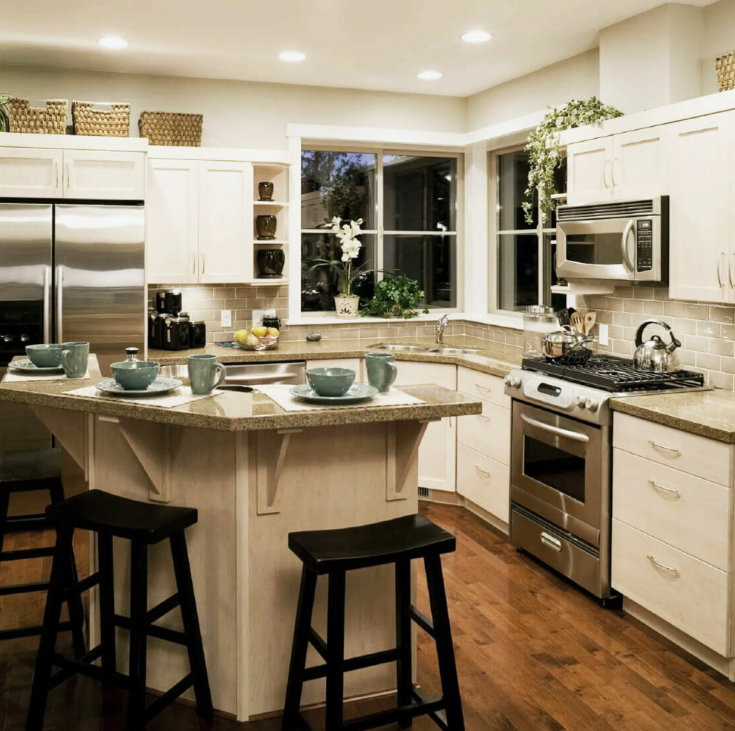 Кухни - как выбрать идеальный дизайн под планировку дома