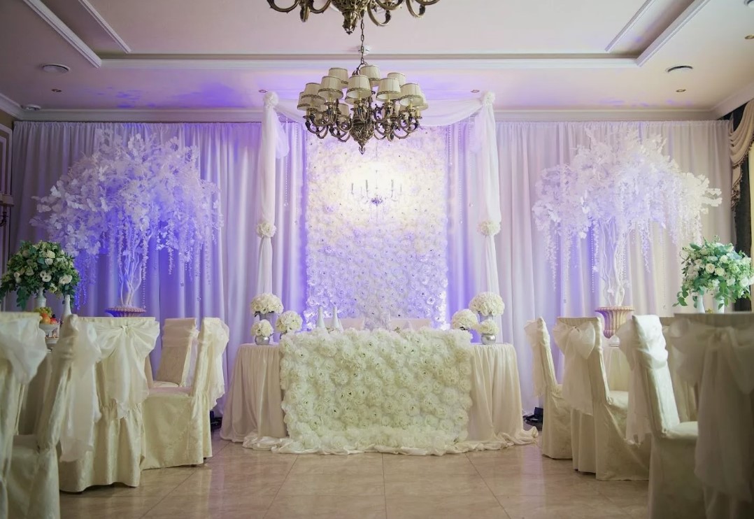 Банкетный зал на свадьбу - варианты оформления и услуги